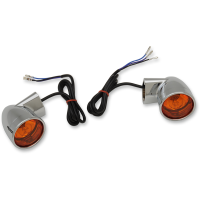 (image for) Front Bullet-Style Turn Signals Chrome