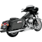 (image for) Vance & Hines Twin Slash Slip-On Mufflers - Chrome