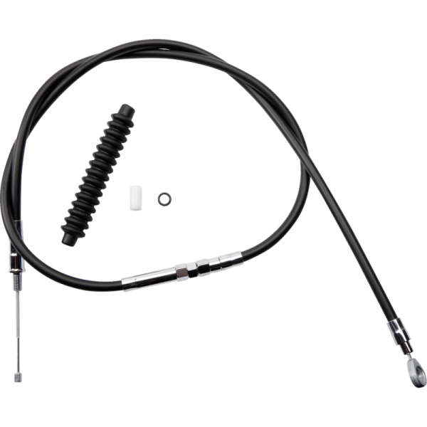 (image for) Drag Specialties High Efficiency Black Vinyl Clutch Cable