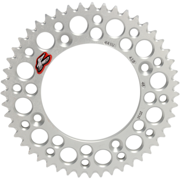 (image for) Renthal Rear Sprocket - 48T Silver