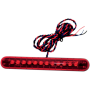 (image for) Knight Riderz Non-Sequential Light Bar, Flashing Brake Alert, Red