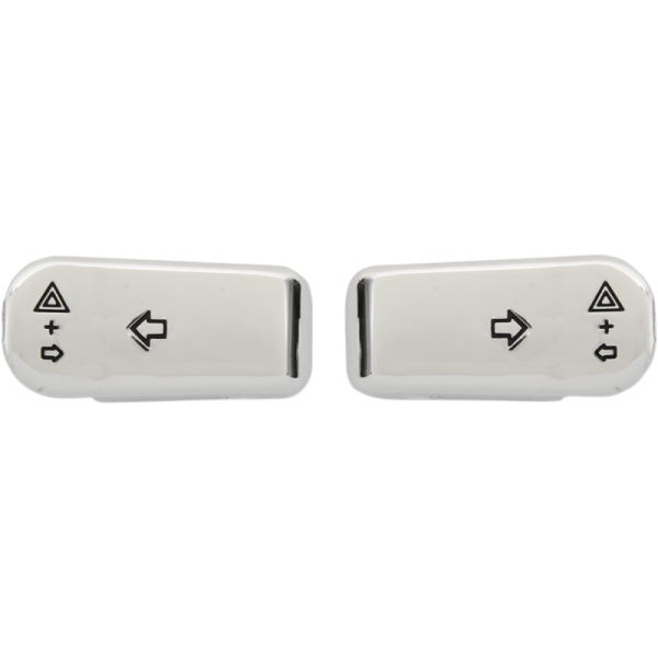 (image for) Drag Specialties Turn Signal Switch Extensions (Chrome)