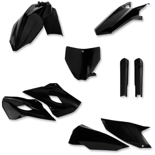 (image for) Acerbis Full Plastic Kit - Black
