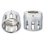 (image for) 4.5" MotoPro45 Chrome with Slot Chrome End Caps
