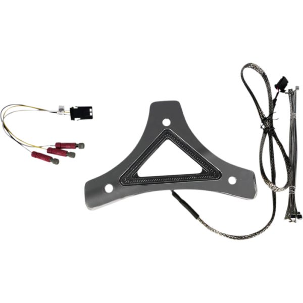 (image for) Custom Dynamics Run/Brake Backrest LED Light Chrome