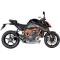 (image for) LV-10 Black stainless steel Slip-On for KTM 1290 Super Duke R/GT 20-23