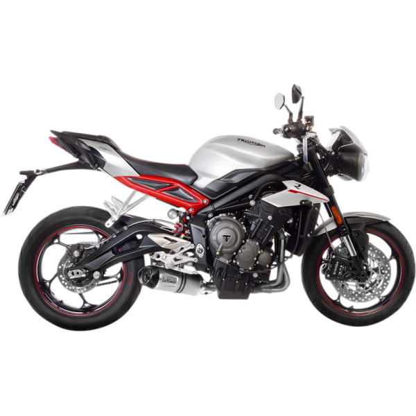 (image for) LEOVINCE LV One EVO Slip-On, Stainless steel, Triumph Street Triple 765 17-22