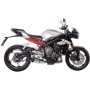 (image for) LV One EVO Slip-On, Stainless steel, Triumph Street Triple 765 17-22