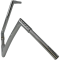 (image for) Flat Top Handlebar Chrome 12 Inch