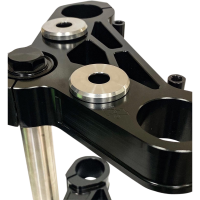 (image for) Handlebar Riser Damper Kit Raw Aluminum