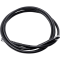 (image for) Black Vinyl-Coated Stainless Steel Brake Line 64"