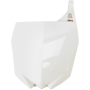 (image for) Acerbis Front Number Plate - White