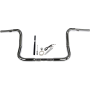(image for) EZ Install 1 1/4" Round Top Handlebar Chrome 12" Rise