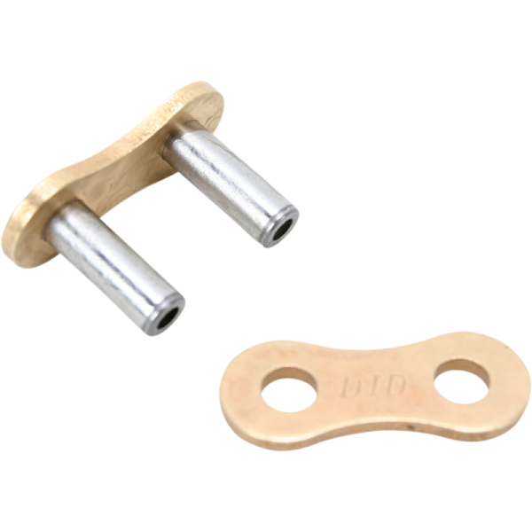(image for) DID 520DZ2 Rivet Connecting Link, Gold and black