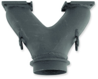 (image for) Y-Pipe for Ski-Doo 600 H.O., Black