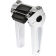 (image for) Thrashin Supply Straight Riser Kit, Chrome, 6" w/ gauge cutout