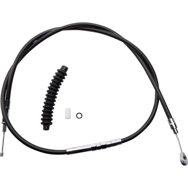 (image for) Drag Specialties High Efficiency Black Vinyl Clutch Cable