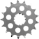 (image for) Vortex Front Steel Sprocket - 17T