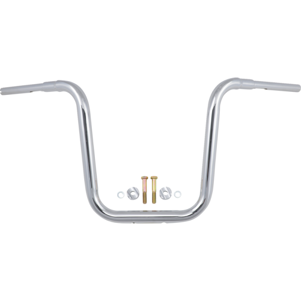 (image for) LA Choppers Tree Hugger Handlebars 16" Ape Hanger Wide Chrome