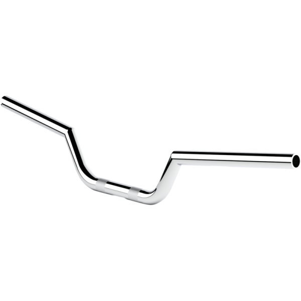 (image for) LA Choppers 1" Valley Handlebars - Chrome