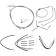 (image for) Burly Brand Stainless Steel Handlebar Cable/Line Install Kit, For 14" Ape hanger bar