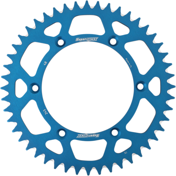 (image for) Supersprox Aluminum Rear Sprocket, Blue - 48T