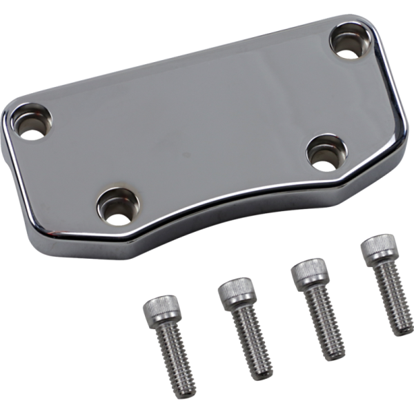 (image for) Wild 1 Billet Top Handlebar Clamp Chrome Smooth