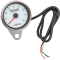 (image for) Polished Mini Tachometer White Face