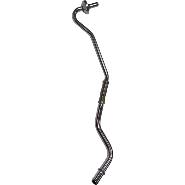 (image for) Drag Specialties Chrome Oil Return Line (00-06)