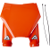 (image for) Acerbis Raptor Front Number Plate - KTM 125/250/300 SX, 250/350/450 SX-F, 125/250/300 XC, 250/350/450 XC-F 23-24 - White/orange