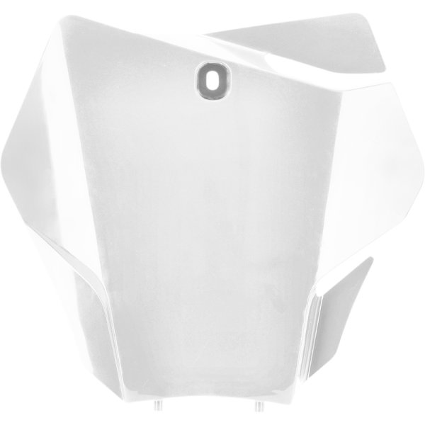 (image for) ACERBIS White Front Number Plate
