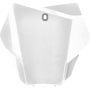 (image for) White Front Number Plate