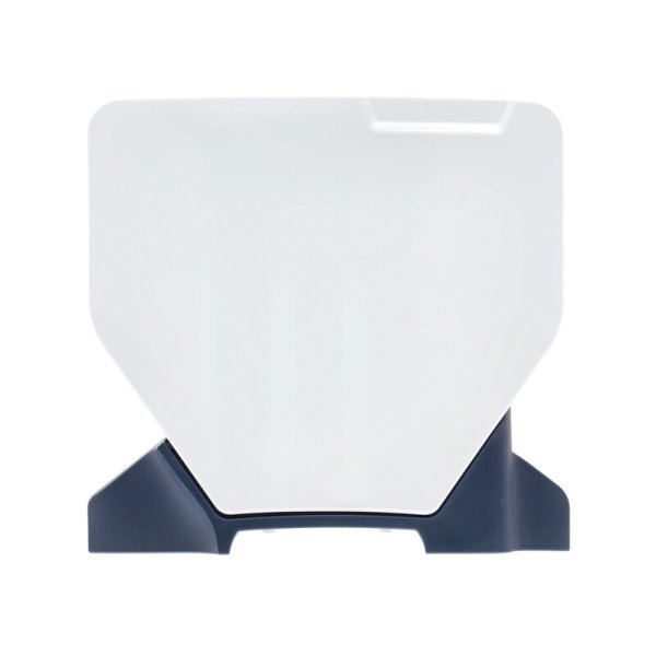 (image for) ACERBIS White/blue Front Number Plate