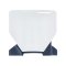 (image for) White/blue Front Number Plate
