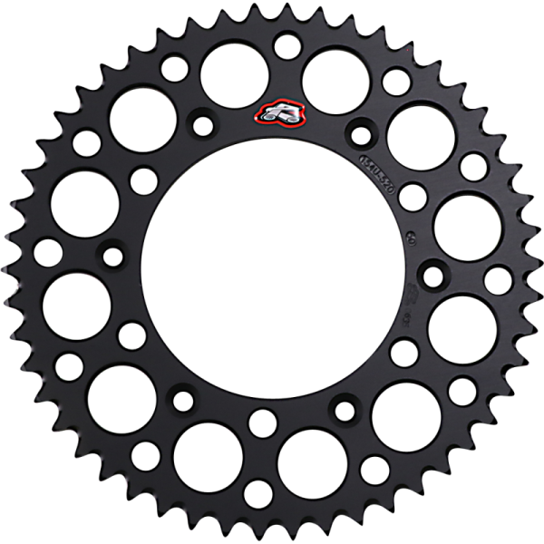 (image for) RENTHAL 50T Black Rear Sprocket