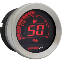 (image for) 2" Fuel Level Gauge Silver