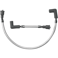 (image for) Braided Spark Plug Wires - Sterling Chromite