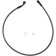 (image for) KarbonFibr Upper Brake Line, 32", 10mm/35° Banjo