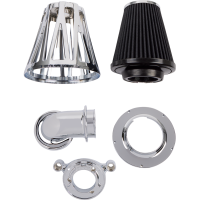 (image for) Monster Sucker Air Cleaner Kit - CrossFire, Chrome