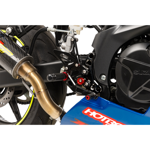 (image for) HOT BODIES MGP Rear Lever Set for Suzuki SV650/X 17-23 - Black
