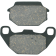 (image for) EBC 1722-0654 Front Organic Brake Pad