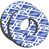 (image for) Factory Effex Moto Grip Donuts - Yamaha (blue/white)
