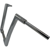 (image for) EZ Install Flat Top Handlebar - Chrome, 12” Rise