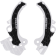 (image for) Acerbis X-Grip Frame Guard - KTM 65 SX 24-26 - White/black