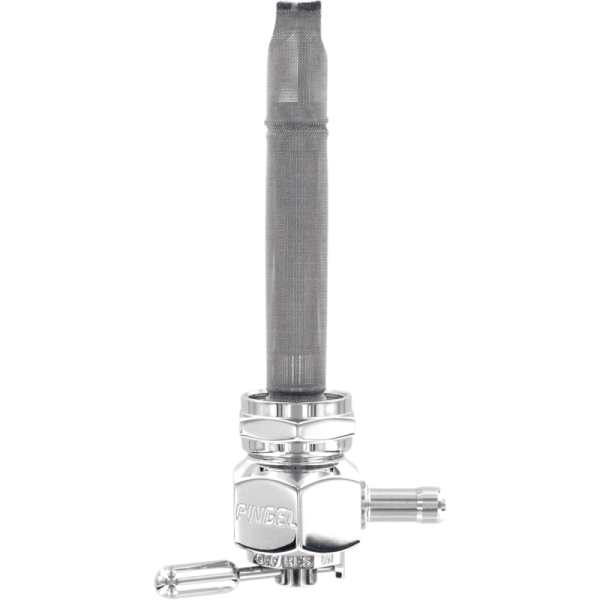 (image for) Pingel Power-Flo Fuel Valve - 22 MM HEX, Smooth (chrome)