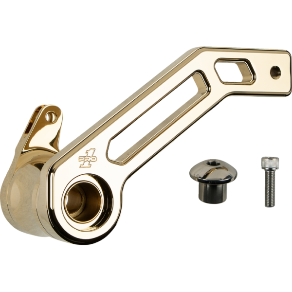 (image for) PRO-ONE PERF.MFG. T-Rex Shorty Brake Arm Gold (08-13 Touring)