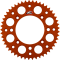 (image for) Renthal Rear Sprocket - 49T Orange