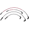 (image for) Braided Spark Plug Wires Red