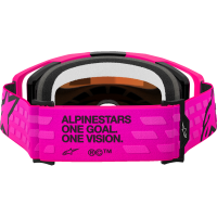 (image for) Alpinestars Vision 8 Goggle, Corp Pink/Pink with Mirror Red Lens