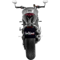(image for) LeoVince LV-10 Black Stainless Steel Slip-On Exhaust